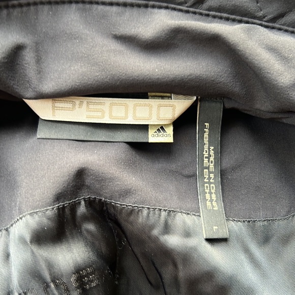 Rare Porsche P’5000 designed Adidas black jacket sz Large - Picture 2 of 12